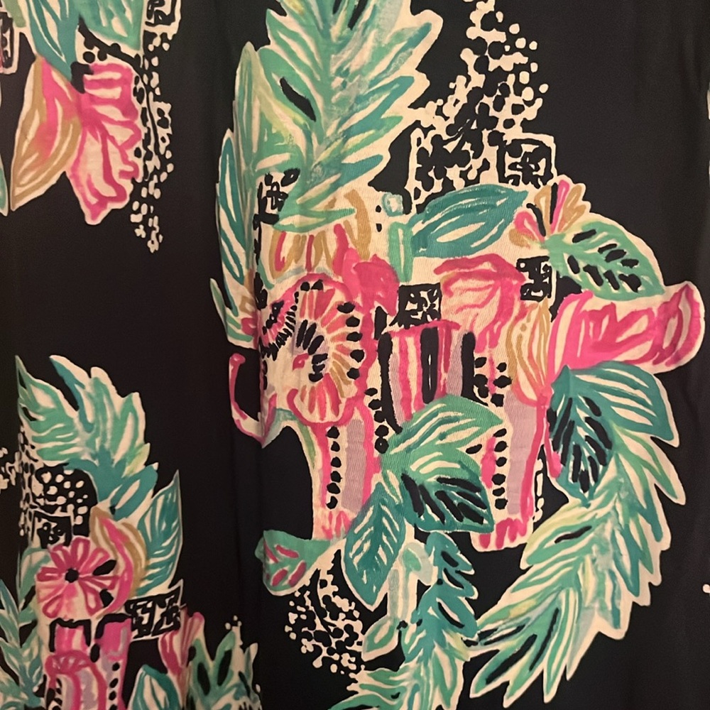Lilly Pulitzer Raylee Dress Peanut Gallery print - Picture 3 of 5